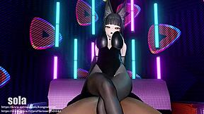 miyabi embarks on an anime adventure with hentai elements