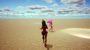 valerie visxen meets maya the bird girl in wild life