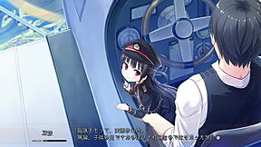 Sagyou's hot anime porn video with Animerori and Hentai game