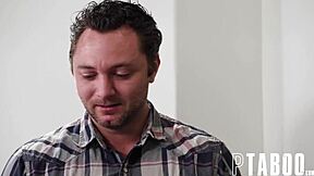 Brad Sterling and XXLayna Marie in Taboo Reality Blowjob Scene