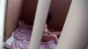 Young Brunette Alone At Home Masturbating