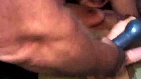 Bisexual Amateur's Rough Double Penetration Action