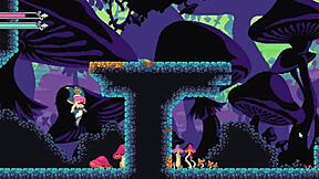 Flip Witch Pixel Hentai Game Ep 14 Hot Monster Girl Femdom Draining His Balls