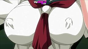 he found a glory hole through stepsister’s wall in wild hentai