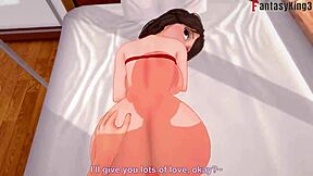 Does Aunt Cass Fuck Cassidy Hamada in Anal Fantasy?