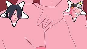 Naruto and Sasuke's forbidden love in anime porn