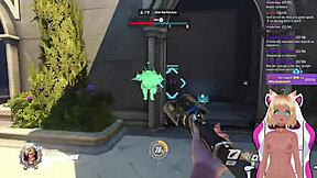 Vtuber Lewdneko Spanked During Overwatch Game?