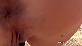 stranger pulls out his huge cock in risky places