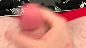 A Quick, Suggestive Jack Off Session Leading To Cumshot Before Bed