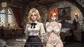 In college of mysteria, the big tits adventure continues