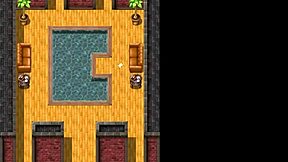 Beautiful boobs and hairy porn video with anime-style gameplay