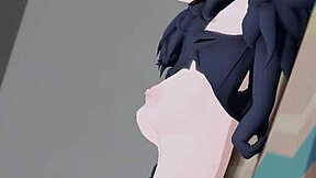 Intriguing 3D Cartoon Anime Hentai Featuring Kazusa Beast