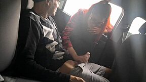 Risky Public Masturbation On Street For 18-19 Yo Student Who Liked My Dick