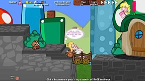 Peach’s untold tale, big tits princess in hentai world 1-1-2