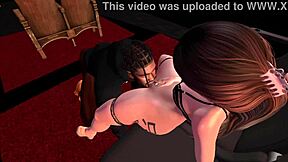 A black man seduces an Asian woman in a movie theater and gives her a creampie