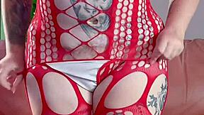 anal play with big black dildo