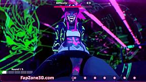 sexy 3d girls ask, 'want to see us fuck to the beat?'