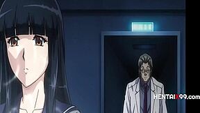 old teacher turns naive lesbian students straight by fucking in hentai