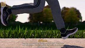 In Being a DIK route 152, brunette says, 'Explore this hentai anime.' Group scenes in the game.