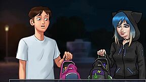 summertime saga episode 67 with cartoon characters