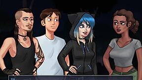 summertime saga episode 67 with cartoon characters