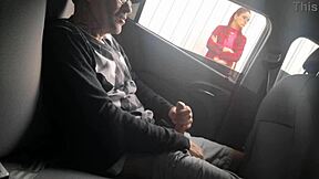 Risky Public Masturbation On Street For 18-19 Yo Student Who Liked My Dick