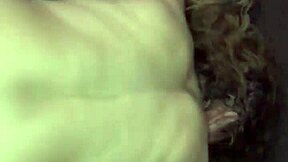 Point of view doggy style with a colombian