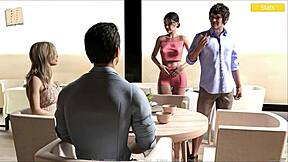 rosewater manor 53 features curvy mature teen in cute outfit playing game