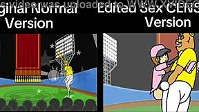side of the difference of rhythm heaven fever original normal version vs sex censored version