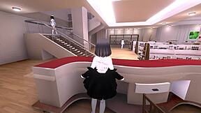 Watch Celeca expose herself in a naked coat outdoors!