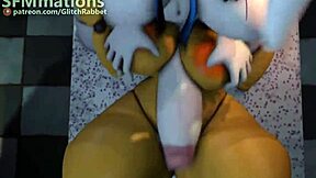 Yo, check Vanny banging Toy Chica in FNAF 2 x SB hentai!