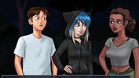 summertime saga episode 67 with cartoon characters