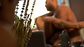 Overwhelming emotions as boss catches me fucking his son and then fucks me