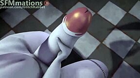 Yo, check Vanny banging Toy Chica in FNAF 2 x SB hentai!