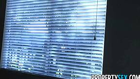 Young real estate agent explores property in outdoor homemade setting.