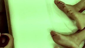 Horny wife fulfills her desires with a sideways fuck