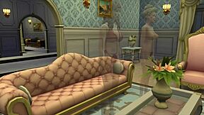 Judith ward enjoys sexy woman in 3d cartoon anime game