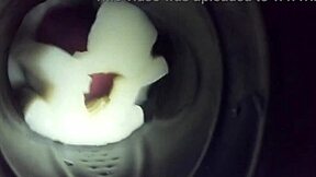 Bold creampie inside my fleshlight