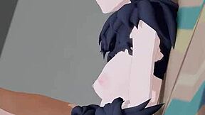 Intriguing 3D Cartoon Anime Hentai Featuring Kazusa Beast