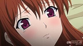 Tight Step Sister Pussy Battles Step Brother's Big Cock in Hentai