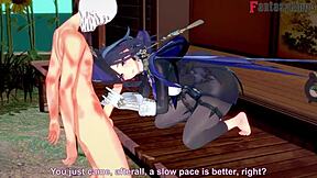 Clorinde Gives Wild Blowjob in Genshin Impact Fantasy 3D