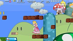 Peach’s untold tale, big tits princess in hentai world 1-1-2