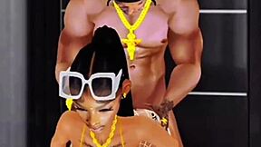 elle a voulu jouer a fortnite mais je lui ai fait fuknight