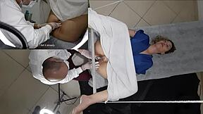 A gynecologist's exam turns into a wild anal adventure