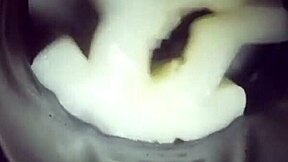 Bold creampie inside my fleshlight