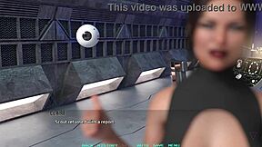 Het Svart Håret Babe Føler Creampie Følelse