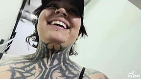 slut loses bet, i fuck her fat ass and she walks cum on street