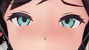 Feelings Run Wild with Matsukaze Kantai Collection Anime in Steamy Hentai Fux Scene