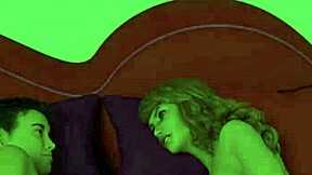 Redhead gets intense cumshot all over her socks in big city.