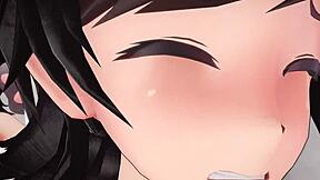 Feelings Run Wild with Matsukaze Kantai Collection Anime in Steamy Hentai Fux Scene